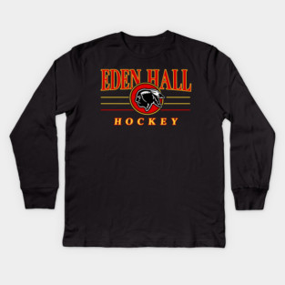 Eden Hall Warriors - Mighty Ducks Hockey Kids Long Sleeve T-Shirt