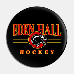 Eden Hall Warriors - Mighty Ducks Hockey Pin