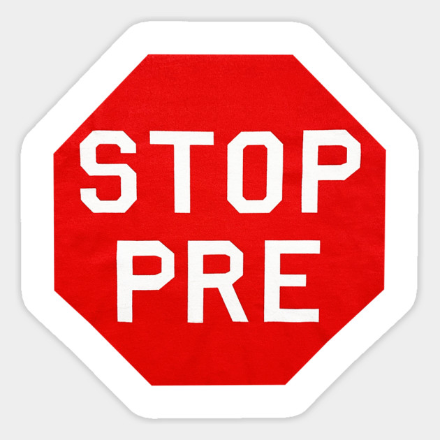 Steve Prefontaine - Stop Pre - Oregon Ducks Track and Field Magnet by nicklower