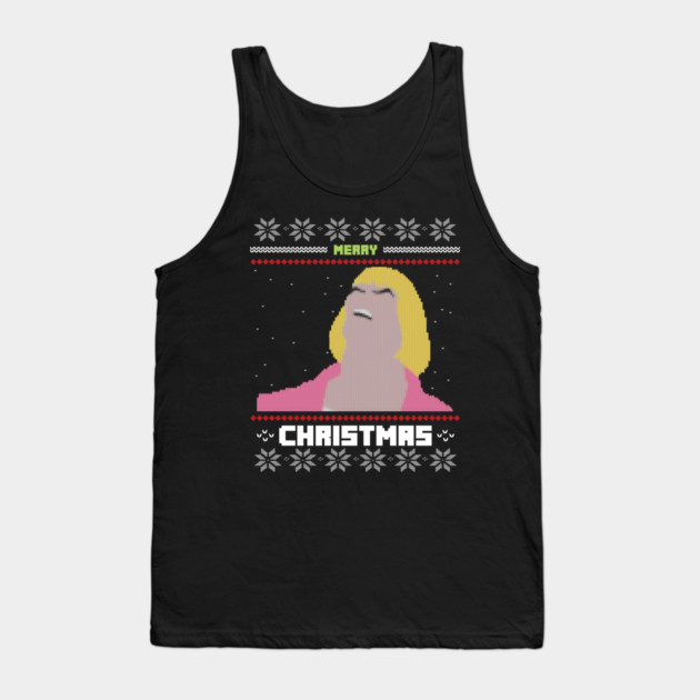 Heman Ugly Christmas Sweater Tank Top by Tv Moments