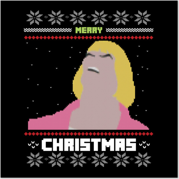 Heman Ugly Christmas Sweater Wall Art by Tv Moments