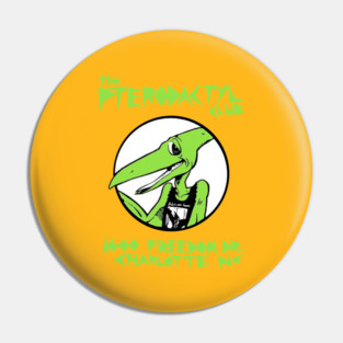 Pterodactyl Club Pin