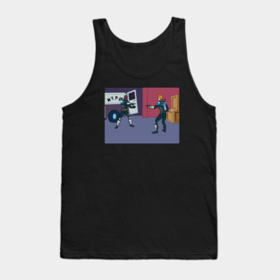 Memegilante - Mask On/Off! Tank Top