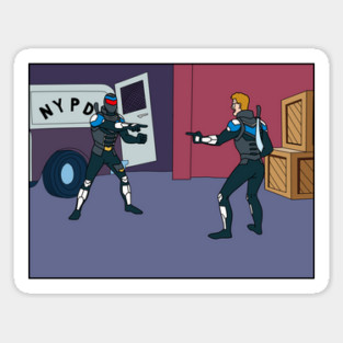 Memegilante - Mask On/Off! Sticker