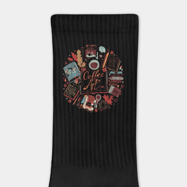 Study Desk Essentials Coffee & Books by SR8891