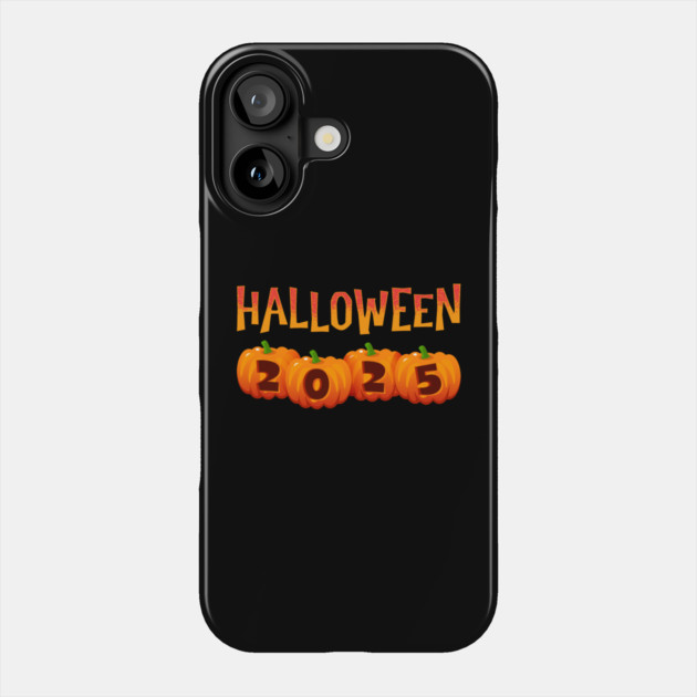 Halloween-2025 Phone Case by Creatifly Graphic Tees