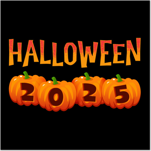 Halloween-2025 Wall Art by Creatifly Graphic Tees