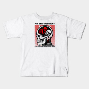 Mr. SELF-DESTRUCT Kids T-Shirt