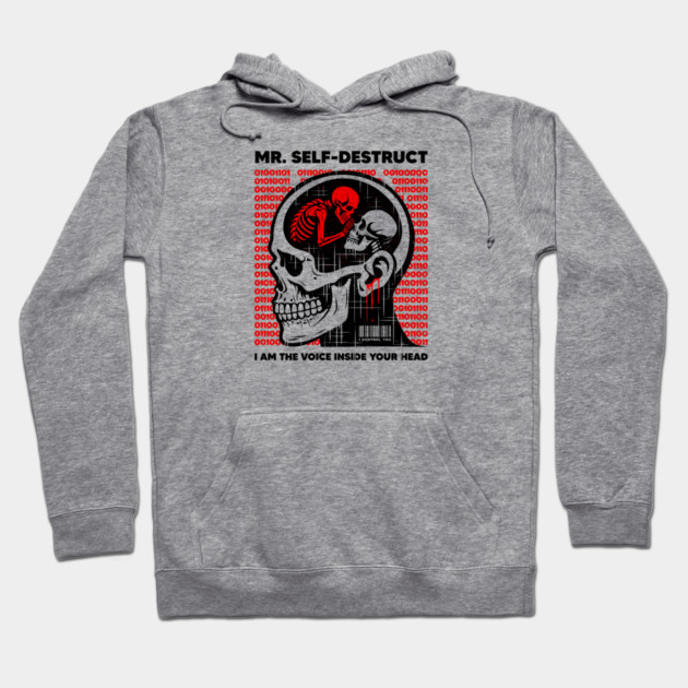 Mr. SELF-DESTRUCT Hoodie by artslaves