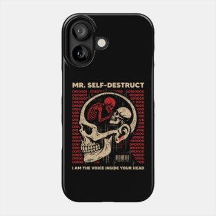 Mr. SELF-DESTRUCT Phone Case