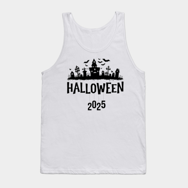 Halloween-2025 Tank Top by Creatifly Graphic Tees