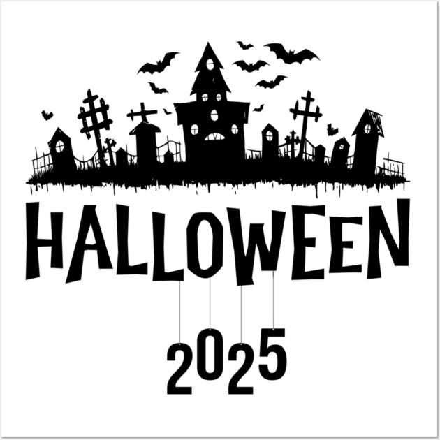 Halloween-2025 Wall Art by Creatifly Graphic Tees