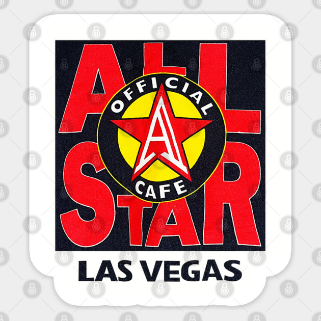 All Star Cafe - Las Vegas Sticker by nicklower