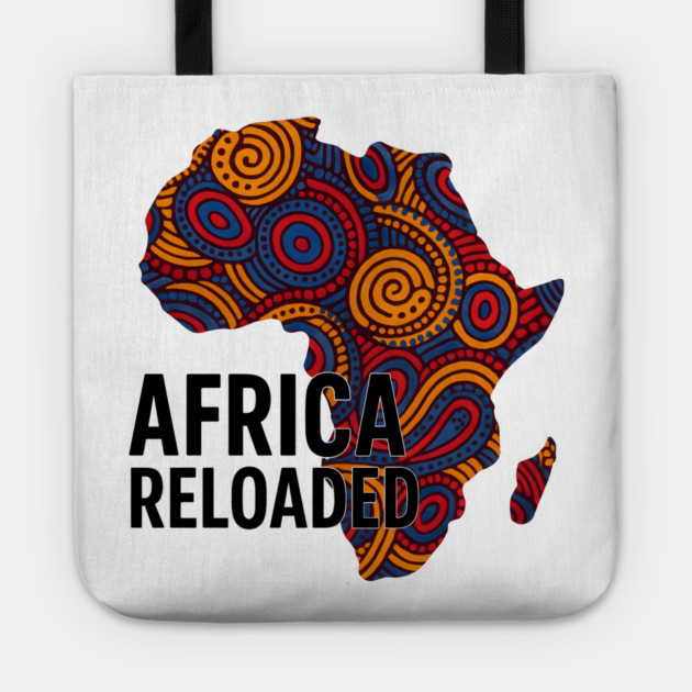 Africa Reloaded Tote by Adwoa's Store