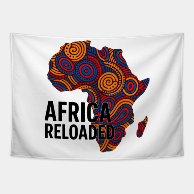 Africa Reloaded Tapestry by Adwoa's Store