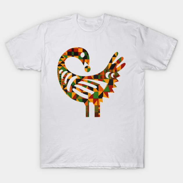 Sankofa Adinkra Symbol T-Shirt by Adwoa's Store