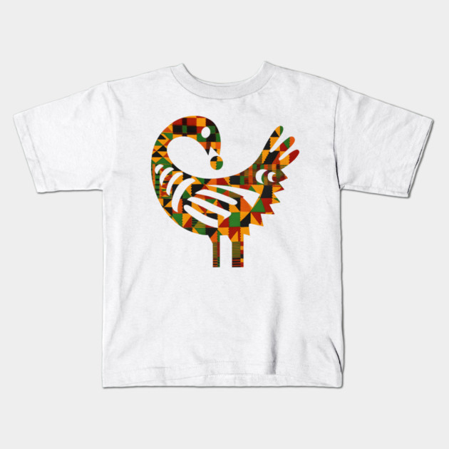 Sankofa Adinkra Symbol Kids T-Shirt by Adwoa's Store