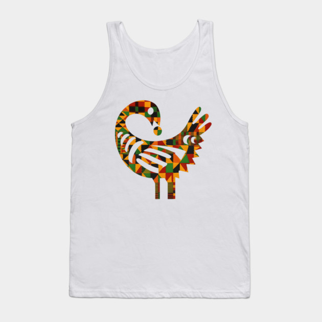 Sankofa Adinkra Symbol Tank Top by Adwoa's Store