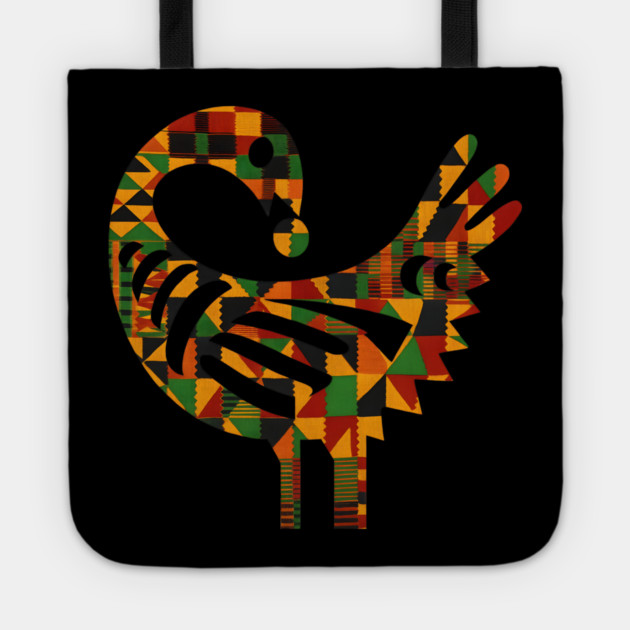 Sankofa Adinkra Symbol Tote by Adwoa's Store