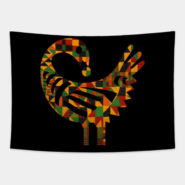 Sankofa Adinkra Symbol Tapestry by Adwoa's Store