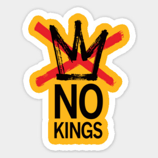 No Kings Protest Shirt No Kings Since 1776 Magnet