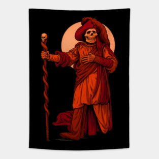 Red Death Masque Phantom Of The Opera Tapestry