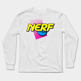 Nerf - 90s Retro Classic Sports Long Sleeve T-Shirt