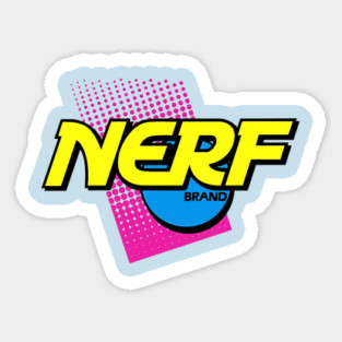 Nerf - 90s Retro Classic Sports Sticker