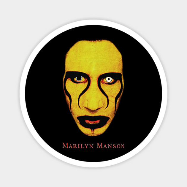 Marilyn Manson - Beautiful People Magnet by nicklower