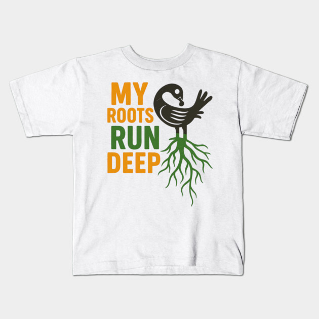 My Roots Run Deep Kids T-Shirt by Adwoa's Store