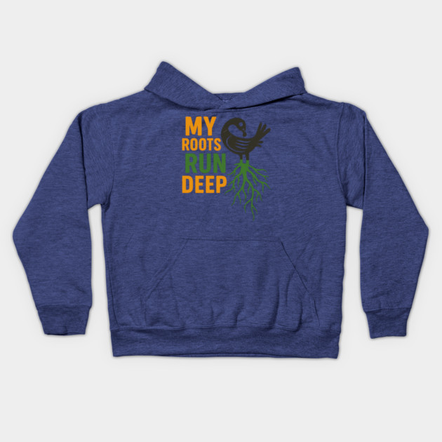 My Roots Run Deep Kids Hoodie by Adwoa's Store