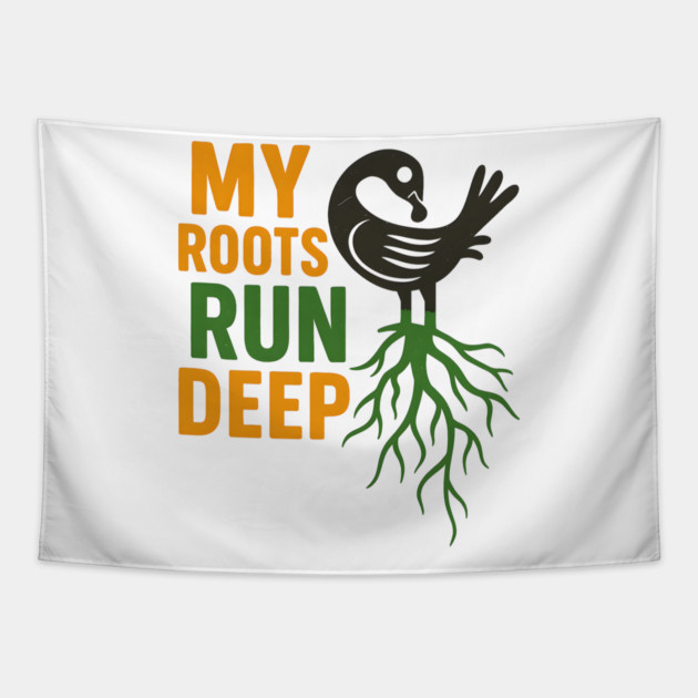 My Roots Run Deep Tapestry by Adwoa's Store