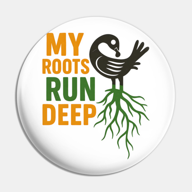 My Roots Run Deep Pin by Adwoa's Store