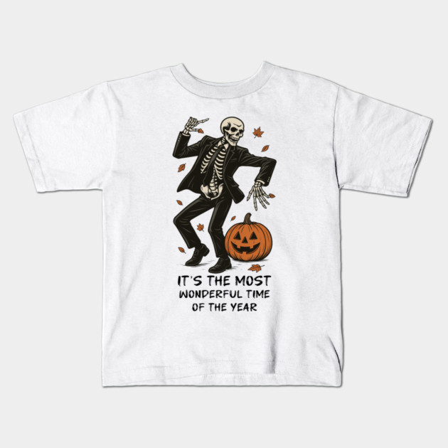 It's The Most Wonderful Time Of The Year Kids T-Shirt by Db Printed