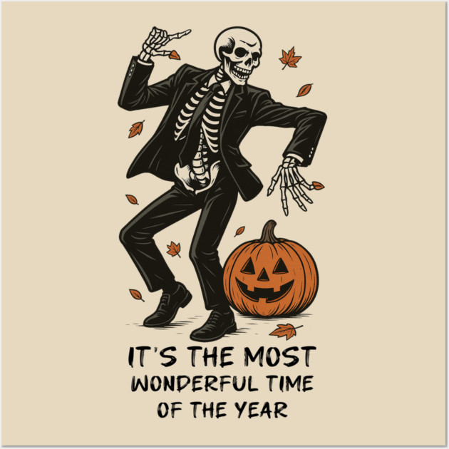 It's The Most Wonderful Time Of The Year Wall Art by Db Printed