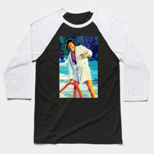 Cousin Eddie WPAP style Baseball T-Shirt