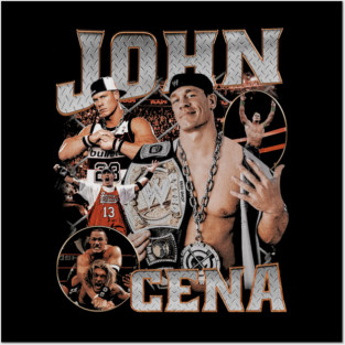John Cena Vintage Bootleg Posters and Art