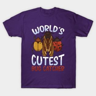 World's Cutest Bug Catcher! Funny Future Entomologist Gift T-Shirt