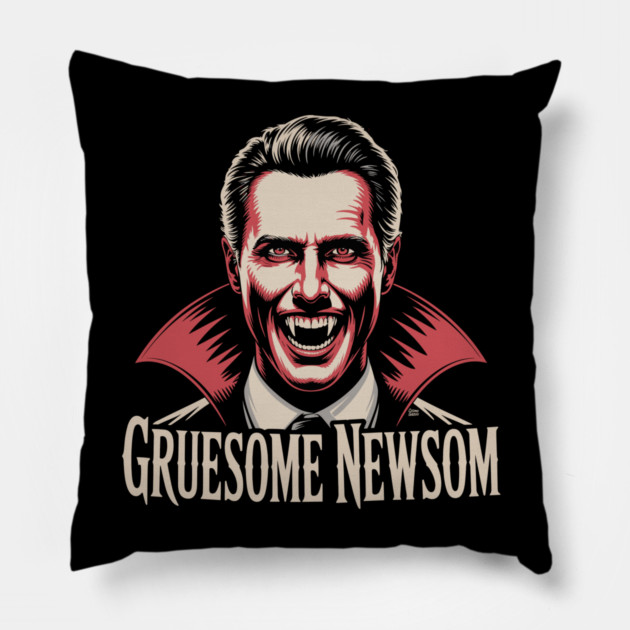 Gruesome Newsom Vampire Pillow by Cosmo Gazoo