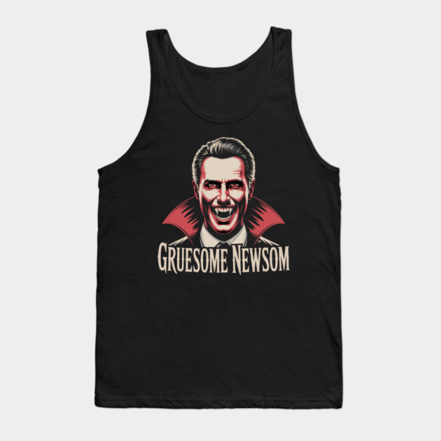 Gruesome Newsom Vampire Tank Top by Cosmo Gazoo