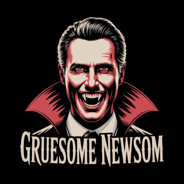 Gruesome Newsom Vampire by Cosmo Gazoo