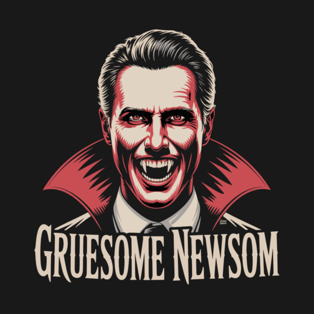Gruesome Newsom Vampire by Cosmo Gazoo