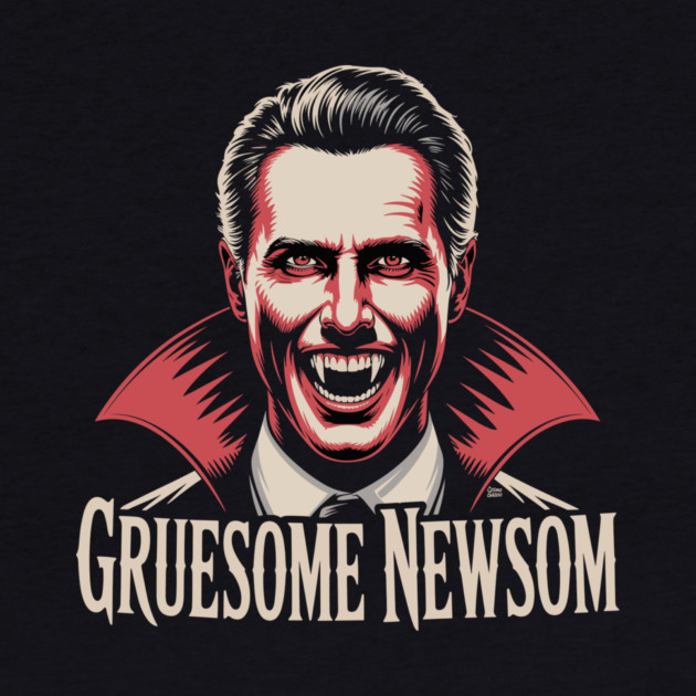 Gruesome Newsom Vampire by Cosmo Gazoo