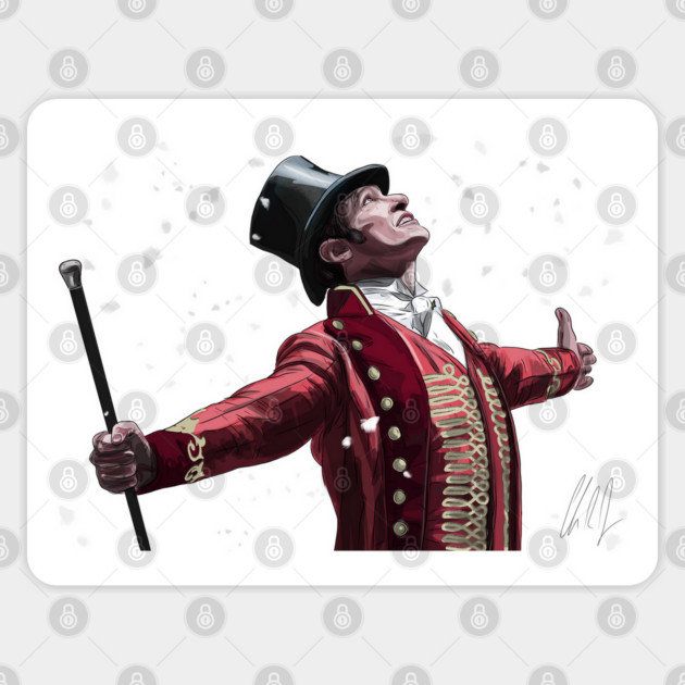 The Greatest Showman: From Now On Sticker by 51Deesigns