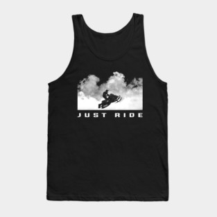 Snowmobile Sled Just Ride Tank Top