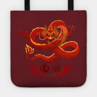 Fire Dragon Tote