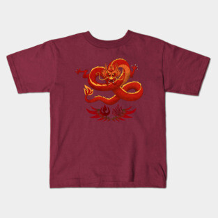 Fire Dragon Kids T-Shirt