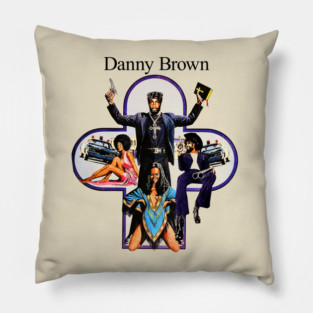 Danny Brown Downward Spiral Pillow