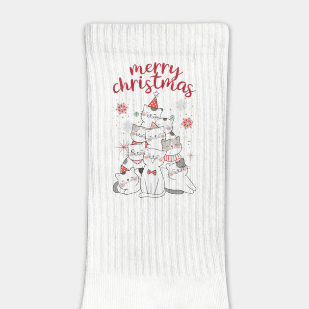 Merry Christmas Cat Tree by Designed By Marty