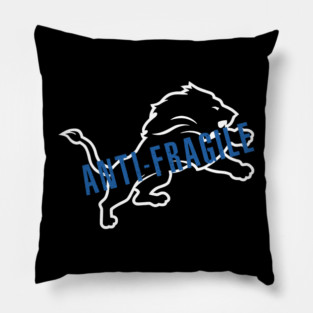 Dan Campbell Anti Fragile Detroit Grit Grit Pillow